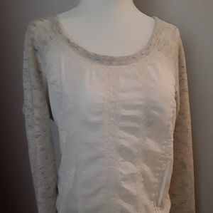 Lace detailed sweater